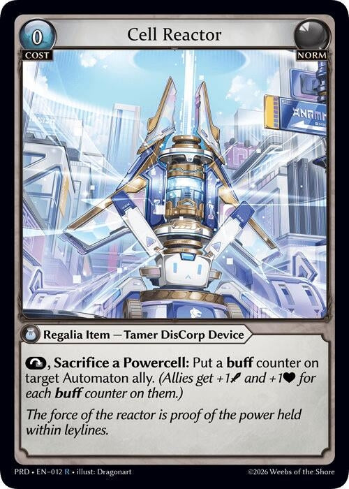 Cell Reactor (012) (.asphodel/paradise) (PRD)