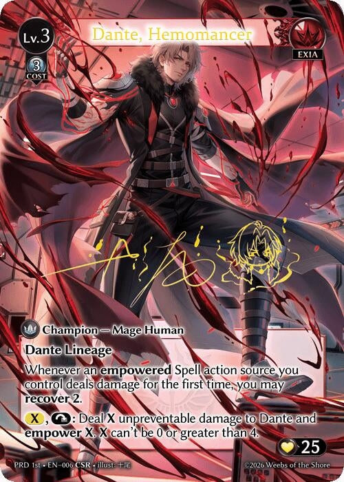 Dante, Hemomancer (CSR) (006) (.asphodel/paradise) (PRD)