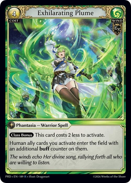 Exhilarating Plume (189) (.asphodel/paradise) (PRD)