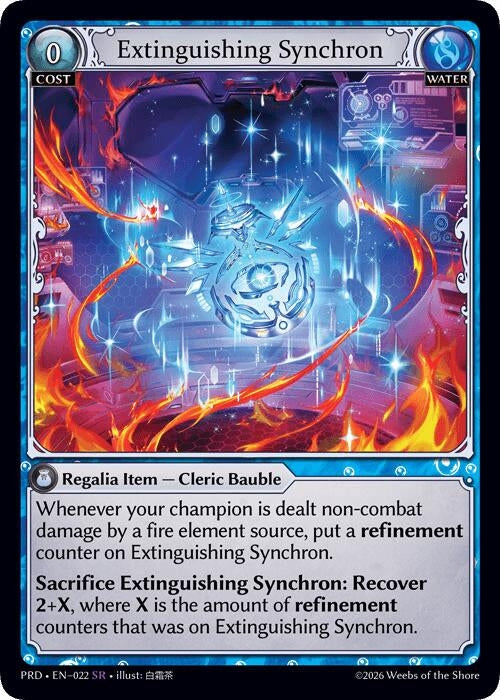 Extinguishing Synchron (022) (.asphodel/paradise) (PRD)