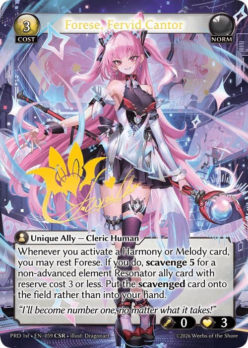 Forese, Fervid Cantor (CSR) (059) (.asphodel/paradise) (PRD)