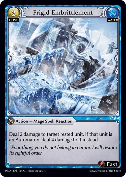 Frigid Embrittlement (154) (.asphodel/paradise) (PRD)