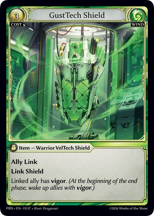 GustTech Shield (192) (.asphodel/paradise) (PRD)