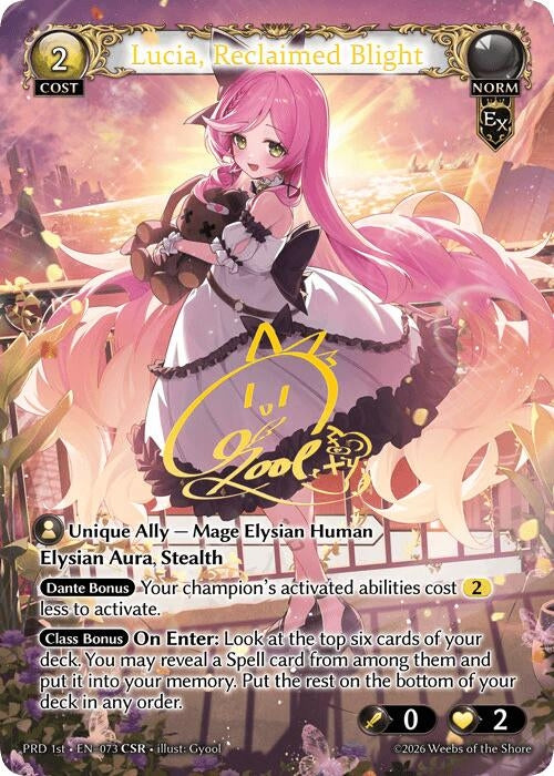 Lucia, Reclaimed Blight (CSR) (073) (.asphodel/paradise) (PRD)