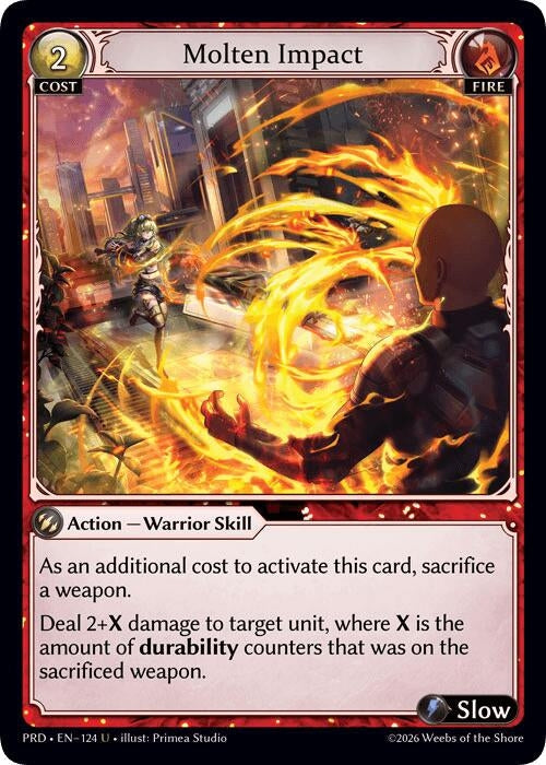 Molten Impact (124) (.asphodel/paradise) (PRD)