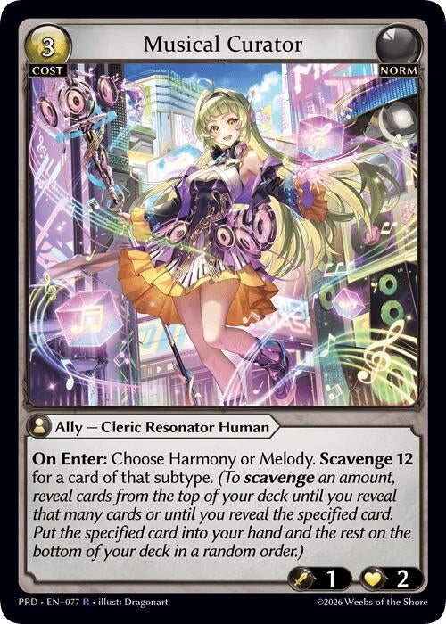 Musical Curator (077) (.asphodel/paradise) (PRD)