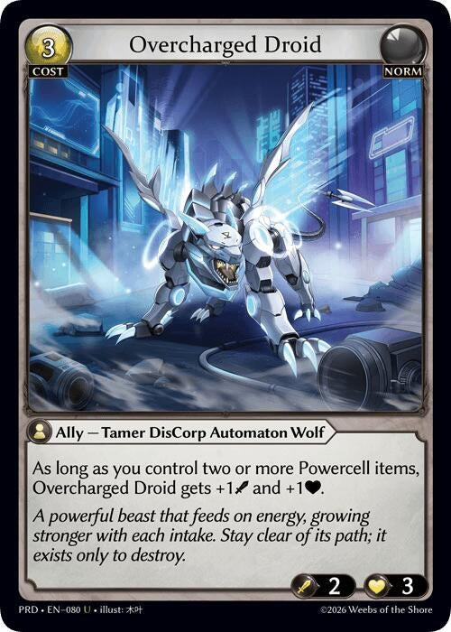 Overcharged Droid (080) (.asphodel/paradise) (PRD)