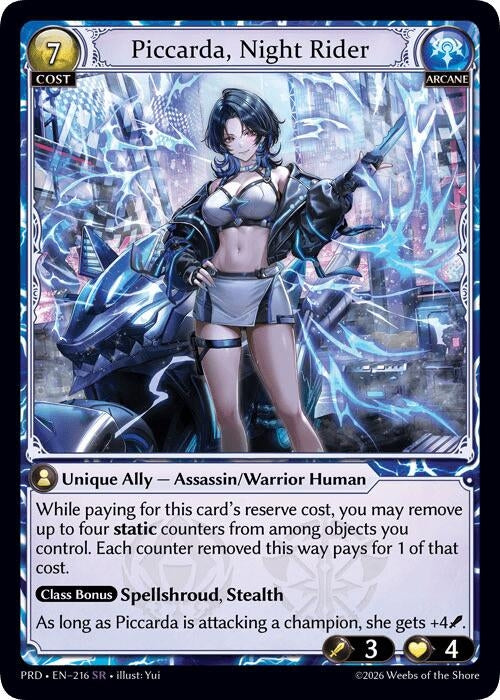 Piccarda, Night Rider (216) (.asphodel/paradise) (PRD)