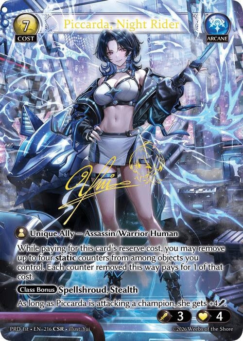 Piccarda, Night Rider (CSR) (216) (.asphodel/paradise) (PRD)