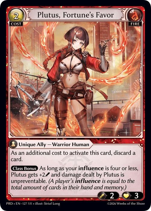 Plutus, Fortune's Favor (127) (.asphodel/paradise) (PRD)