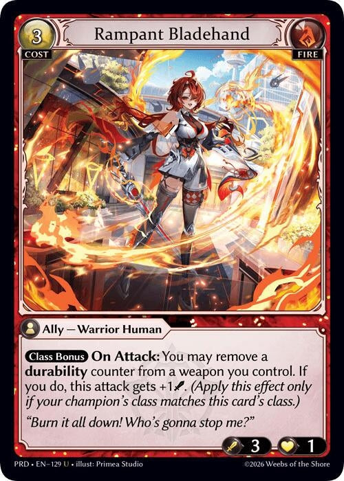 Rampant Bladehand (129) (.asphodel/paradise) (PRD)