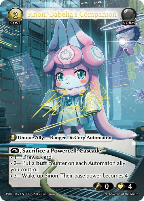 Sinon, Babelia's Companion (CSR) (087) (.asphodel/paradise) (PRD)