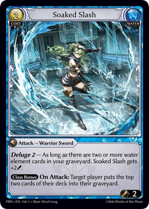 Soaked Slash (166) (.asphodel/paradise) (PRD)