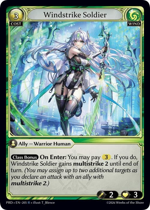 Windstrike Soldier (205) (.asphodel/paradise) (PRD)