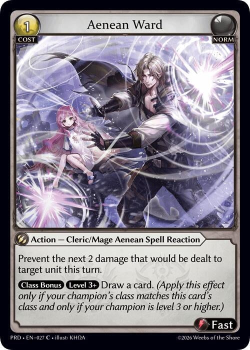Aenean Ward (Interference Curio Foil) (027) (.asphodel/paradise) (PRD)