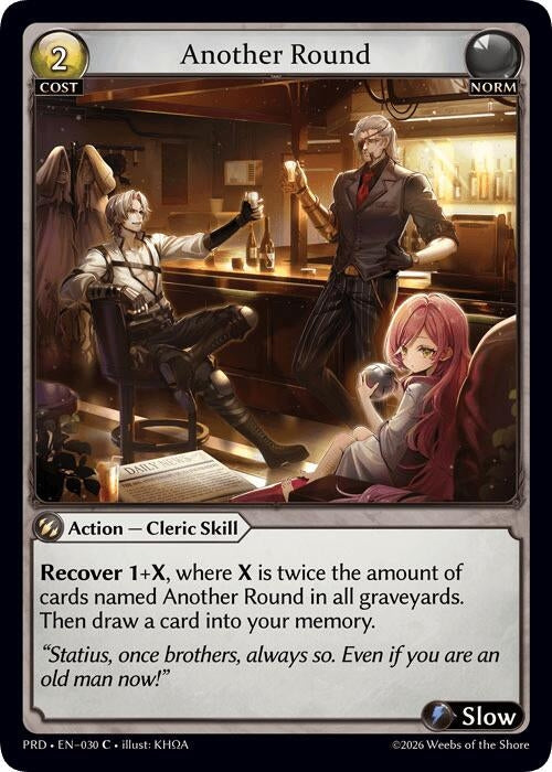Another Round (Interference Curio Foil) (030) (.asphodel/paradise) (PRD)