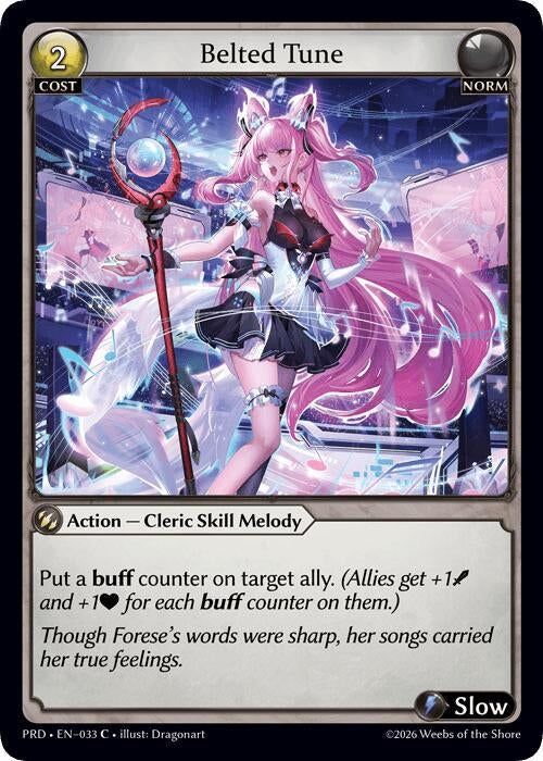 Belted Tune (Interference Curio Foil) (033) (.asphodel/paradise) (PRD)