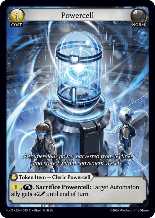 Powercell (Interference Curio Foil) (083) (.asphodel/paradise) (PRD)