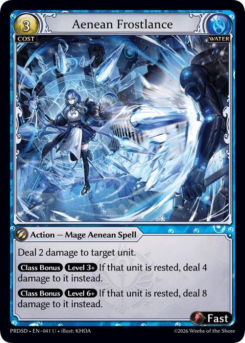 Aenean Frostlance (041) (.asphodel/paradise Starter Decks) (PRDSD)