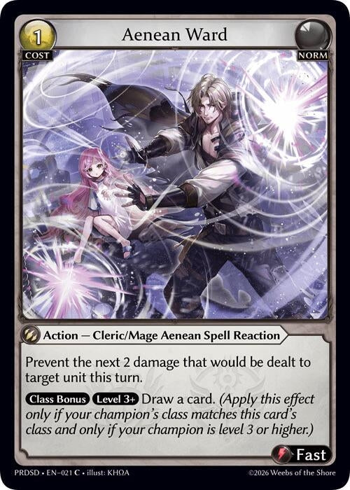 Aenean Ward (021) (.asphodel/paradise Starter Decks) (PRDSD)
