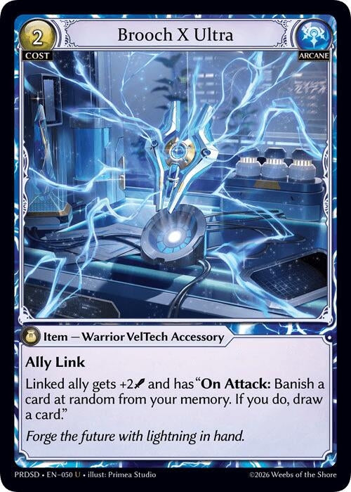 Brooch X Ultra (050) (.asphodel/paradise Starter Decks) (PRDSD)