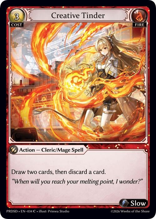Creative Tinder (034) (.asphodel/paradise Starter Decks) (PRDSD)