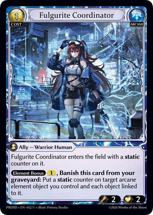Fulgurite Coordinator (052) (.asphodel/paradise Starter Decks) (PRDSD)