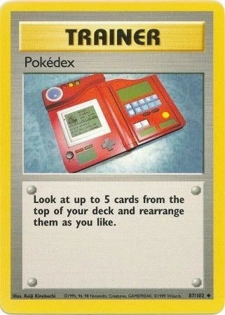 Pokedex (087/102) (Base Set) (BS)