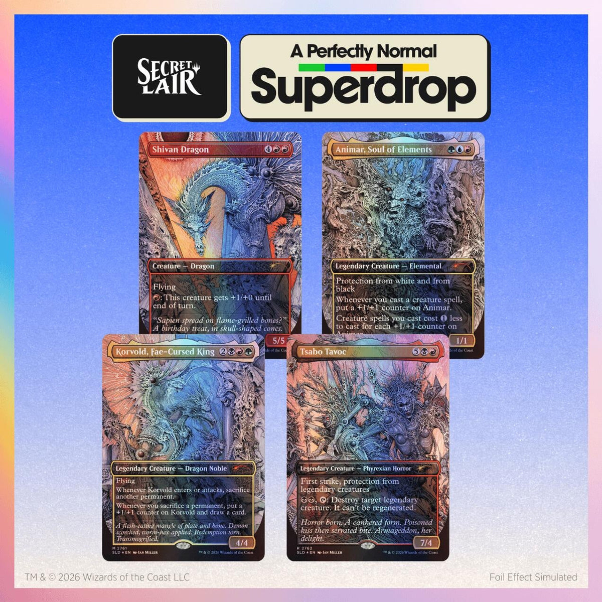 Secret Lair Drop: Artist Series: Ian Miller - Traditional Foil Edition