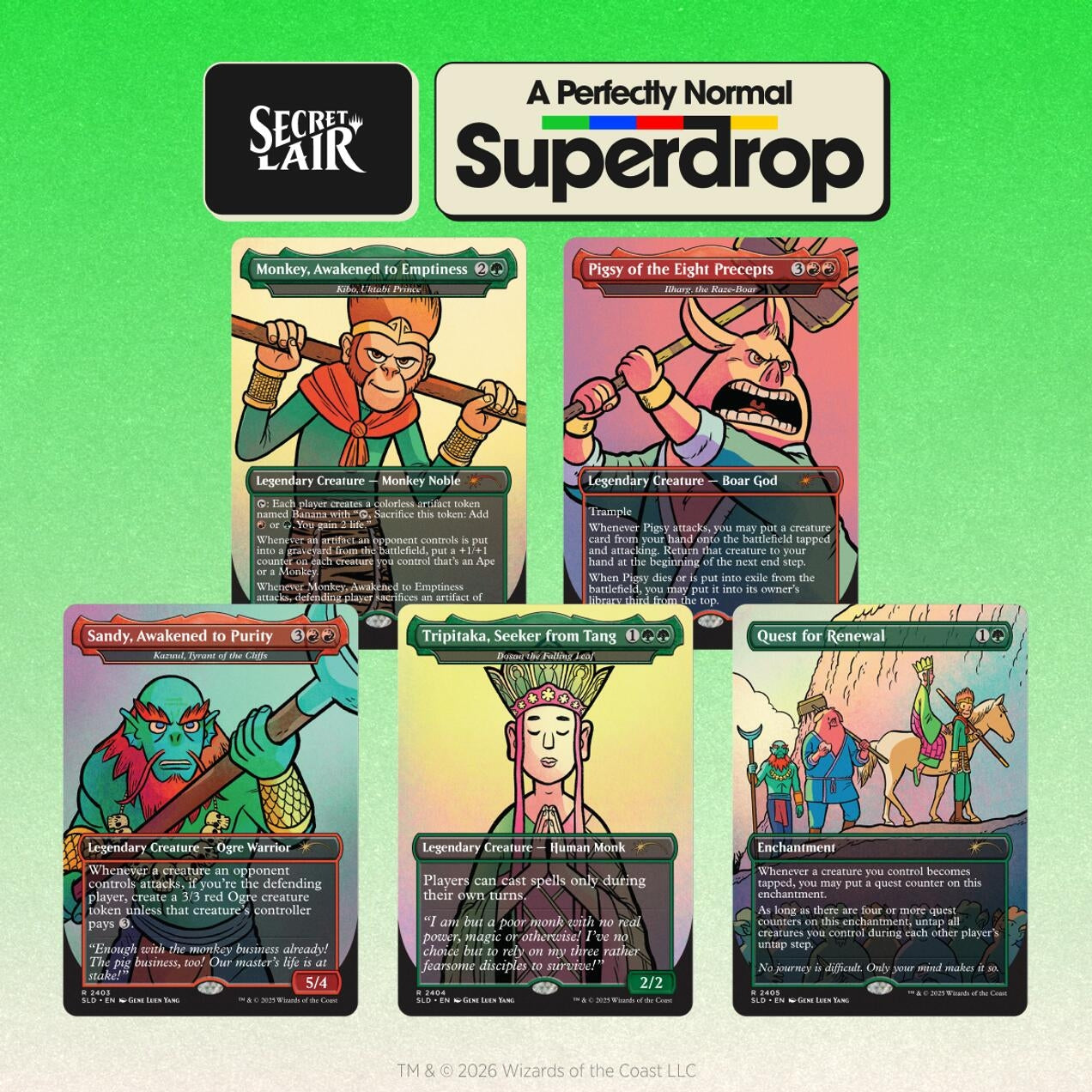 Secret Lair Drop: Featuring: Gene Luen Yang - Non-Foil Edition