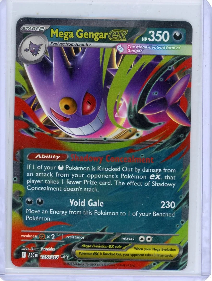 Mega Gengar ex Pokémon Ascended Heroes #125/217