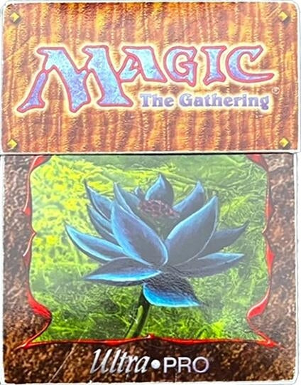 Vintage Black Lotus & Juzam Djinn Deck Box for Magic: The Gathering