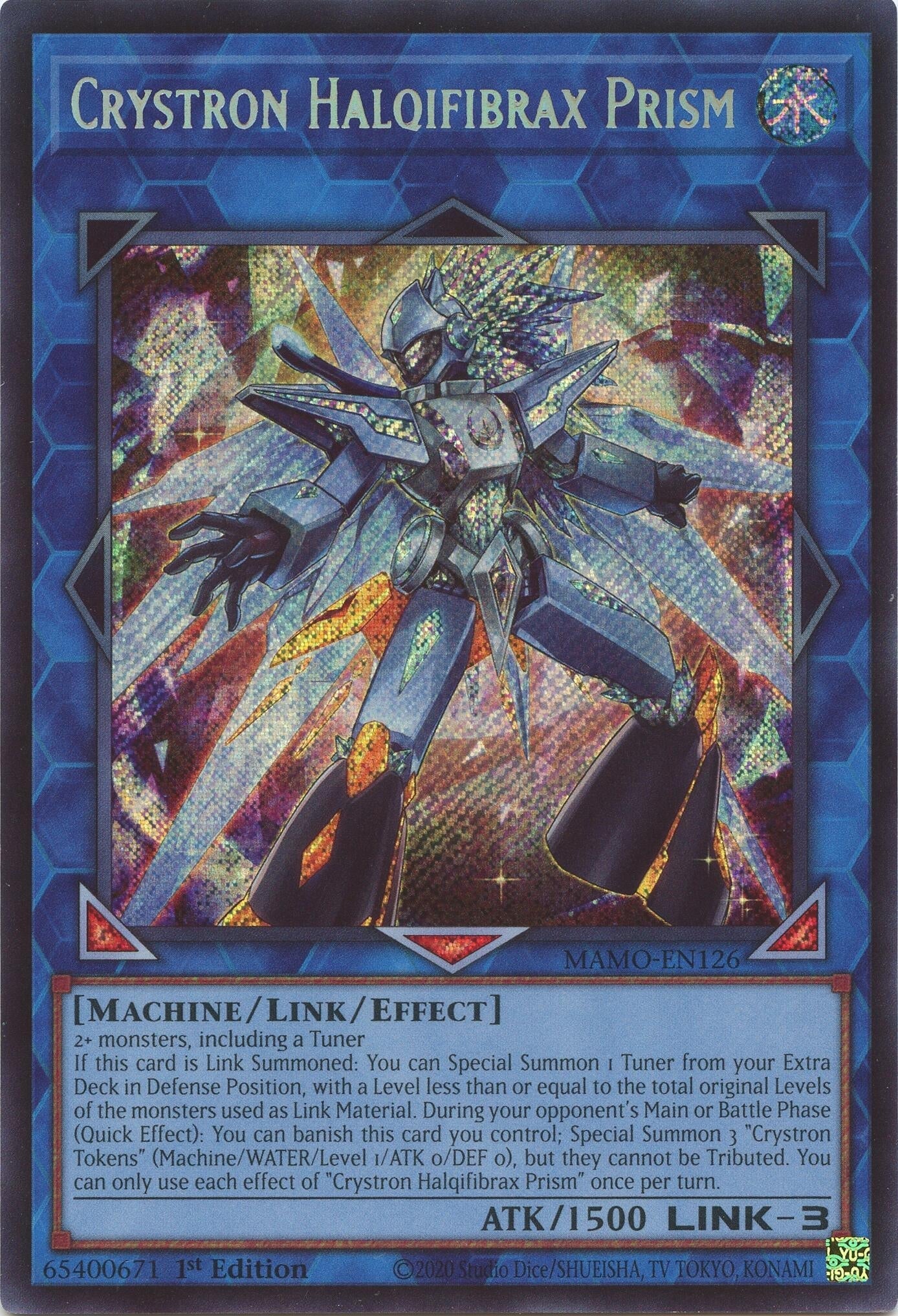 Crystron Halqifibrax Prism (MAMO-EN126) (Magnificent Monsters)
