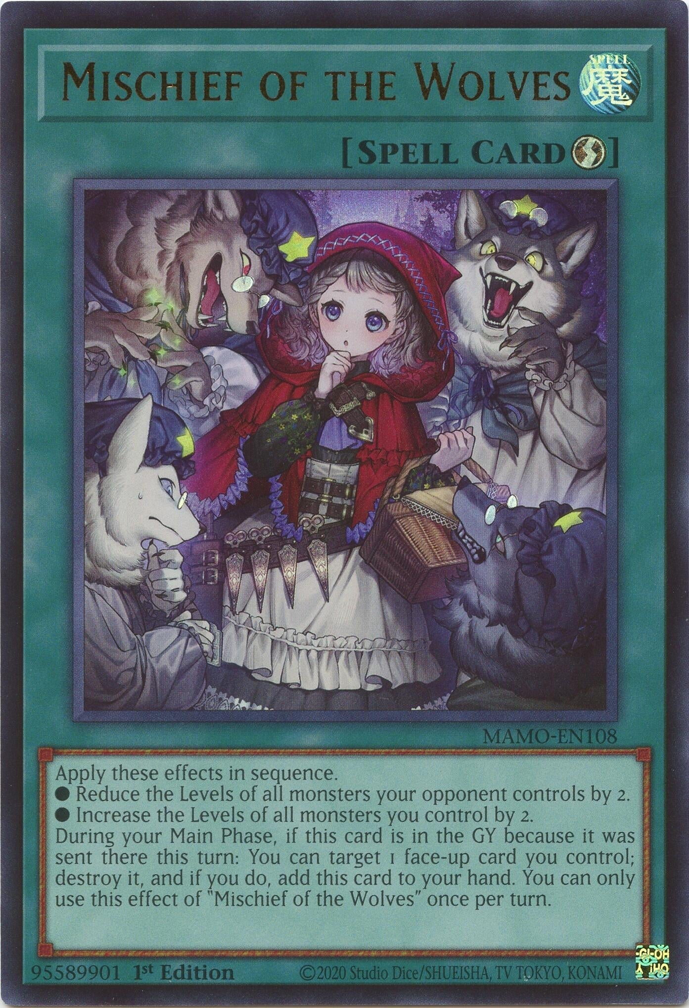 Mischief of the Wolves (MAMO-EN108) (Magnificent Monsters)