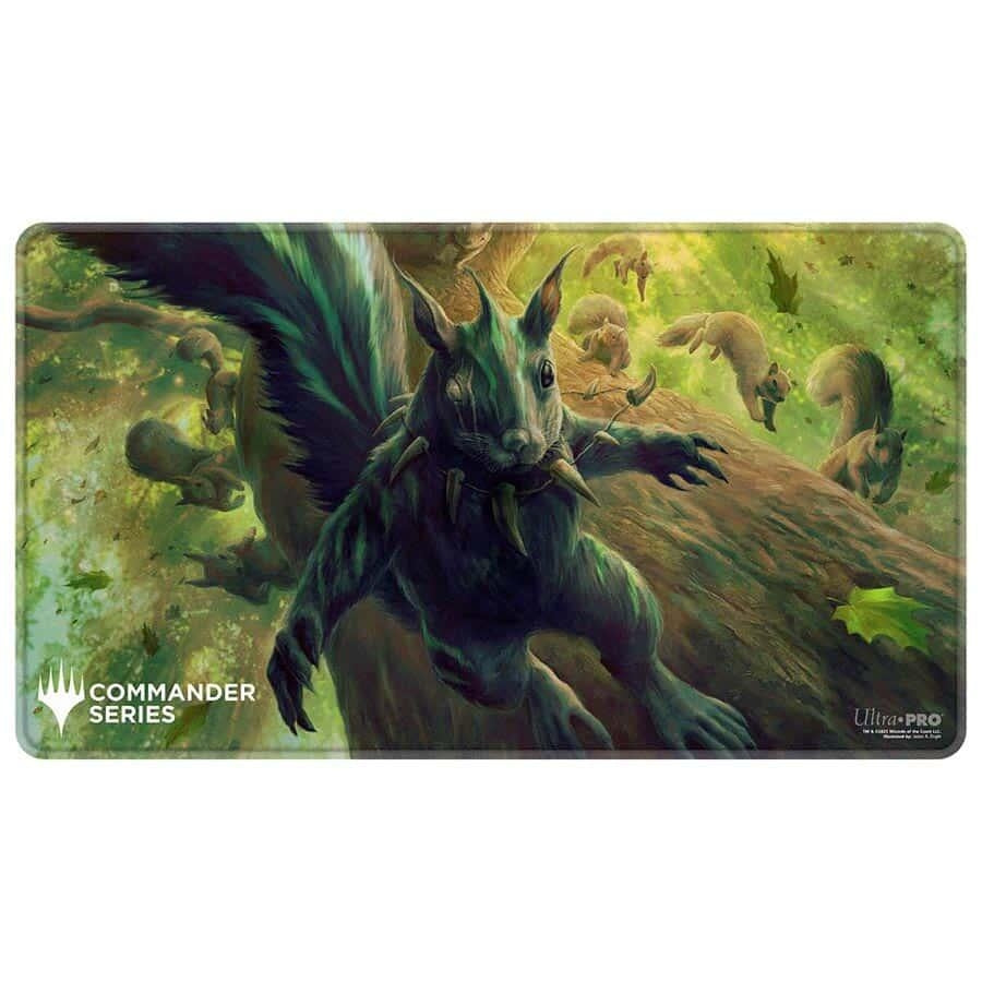 Commander Series 6 (Fan Vote 1) Stitched Edge Playmat for Magic: The Gathering - Chatterfang