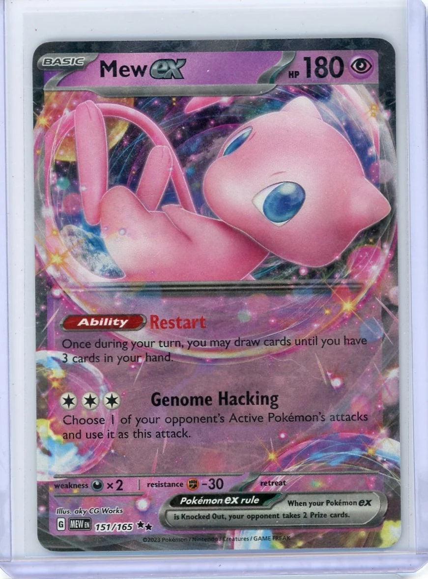 Mew ex Pokémon 151 Ultra-Rare #151/165