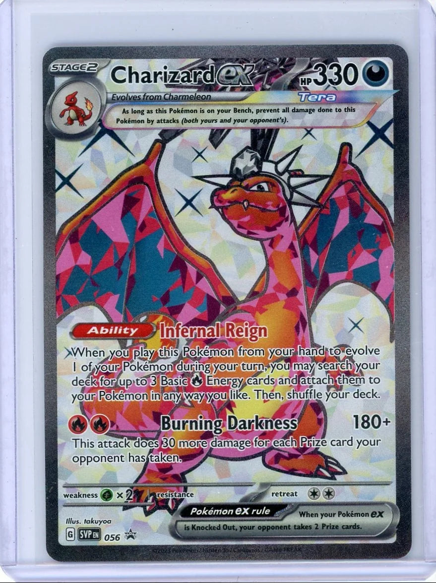 Charizard ex Pokémon Black Star Promo #056
