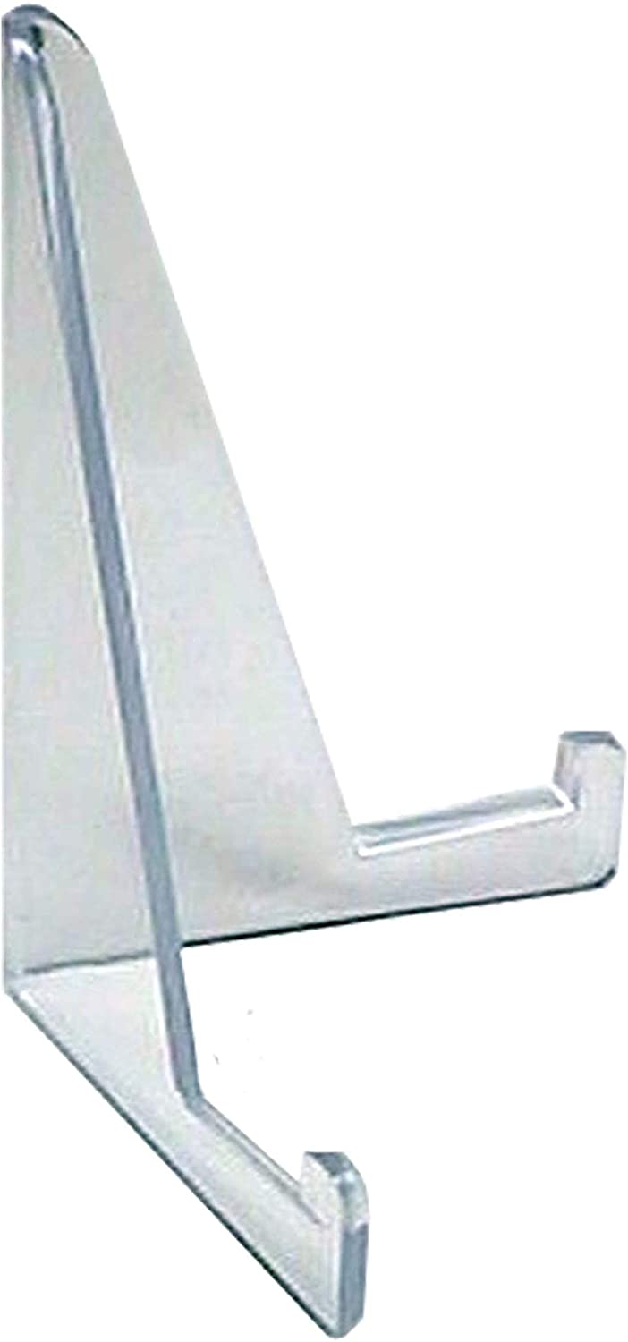 Single piece molded Acrylic card stand 50ct box