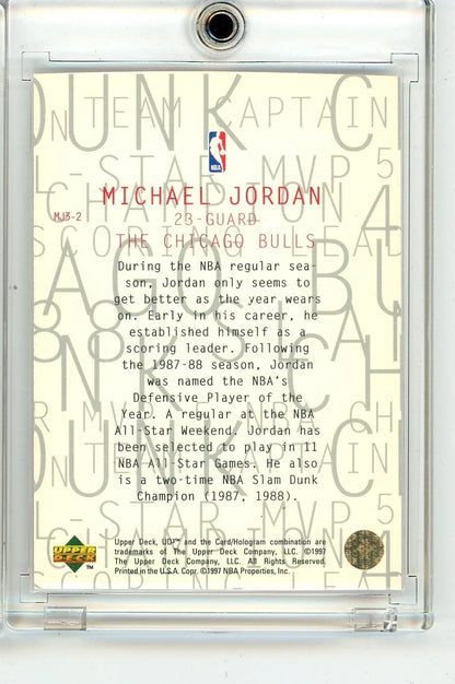 Michael Jordan 1997 Upper Deck UD3 MJ3 #MJ3-2