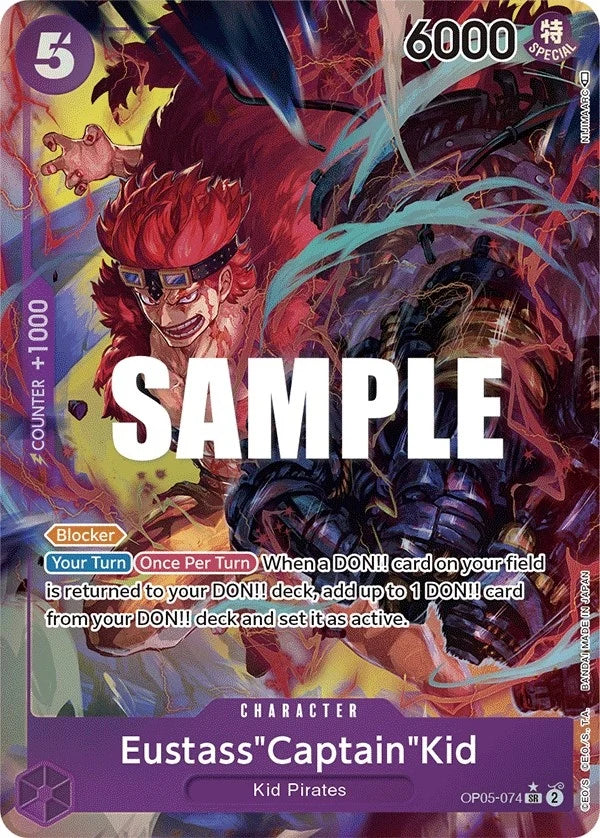 Eustass"Captain"Kid (Alternate Art) (OP05-074) (Awakening of the New Era) (OP05)