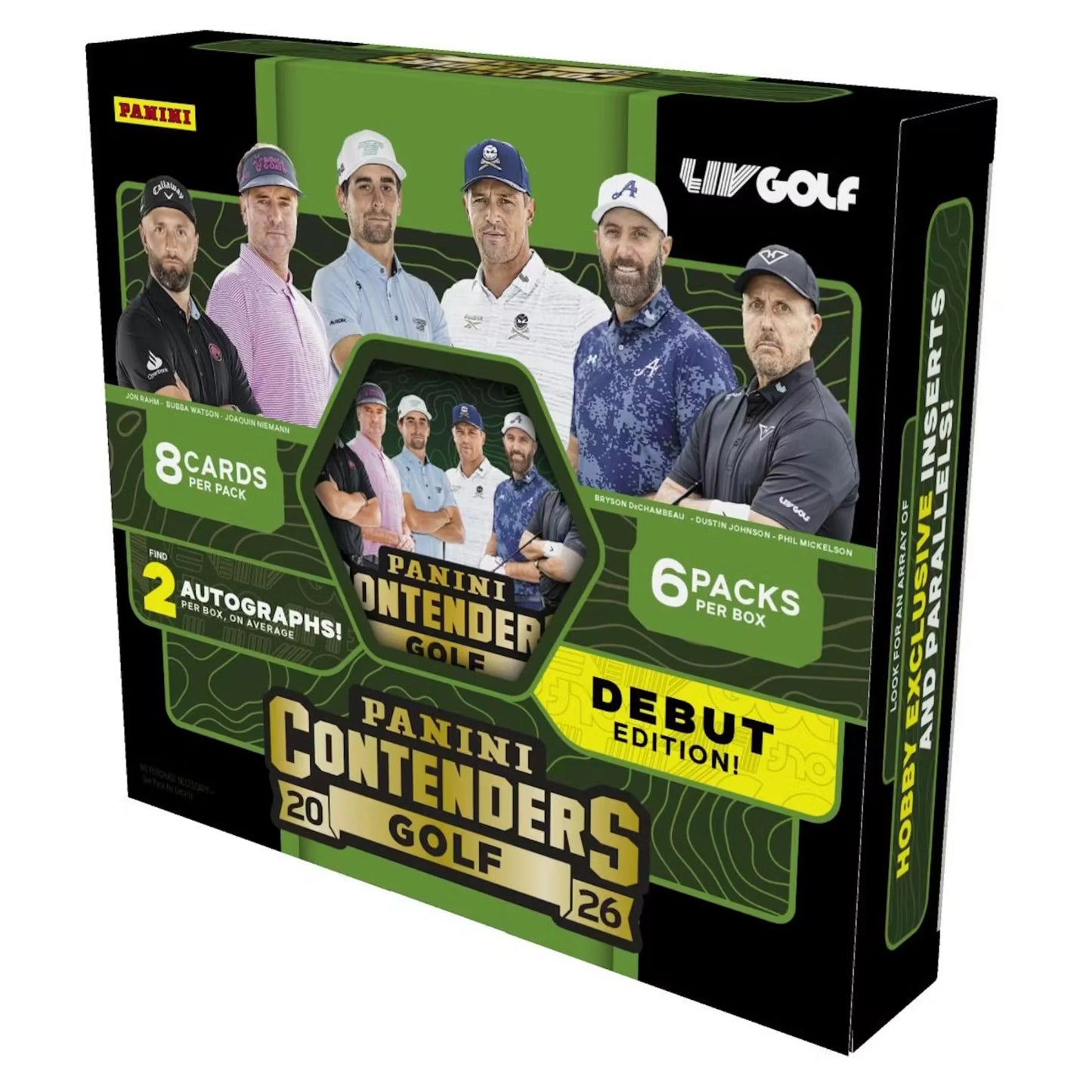 2026 Panini Contenders LIV Golf Hobby 12-Box Case