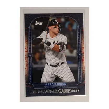 Aaron Judge 2024 Topps All-Star Game Wrapper Redemption AS-2 Texas Exclusive