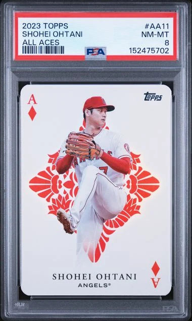 Shohei Ohtani 2023 Topps All Aces PSA 8