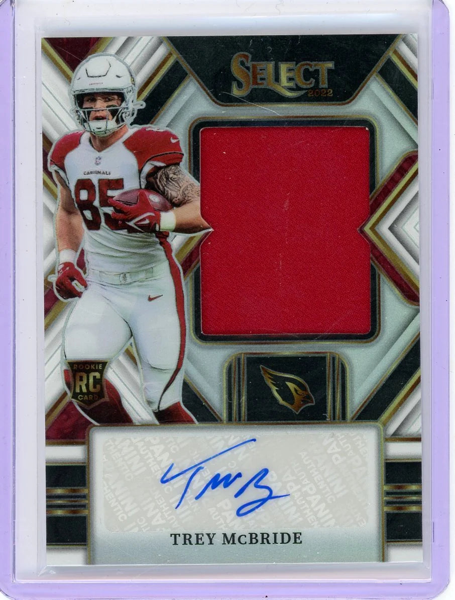 Trey McBride 2022 Panini Select RPA #'d 21/75