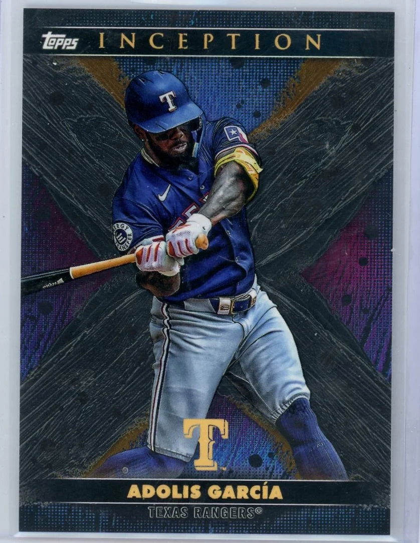 Adolis Garcia 2024 Topps Inception Alpha Black X *SSP*