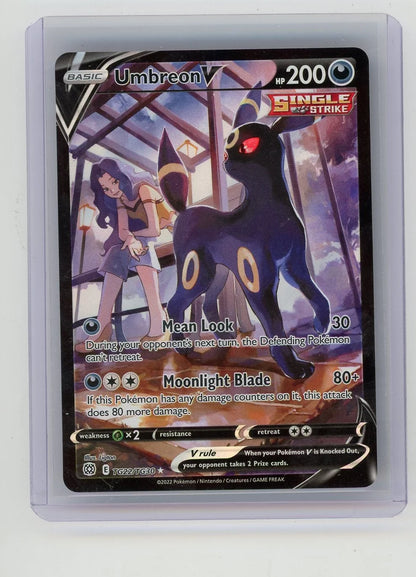Umbreon V Pokémon Brilliant Stars Trainer Gallery #TG22/TG30
