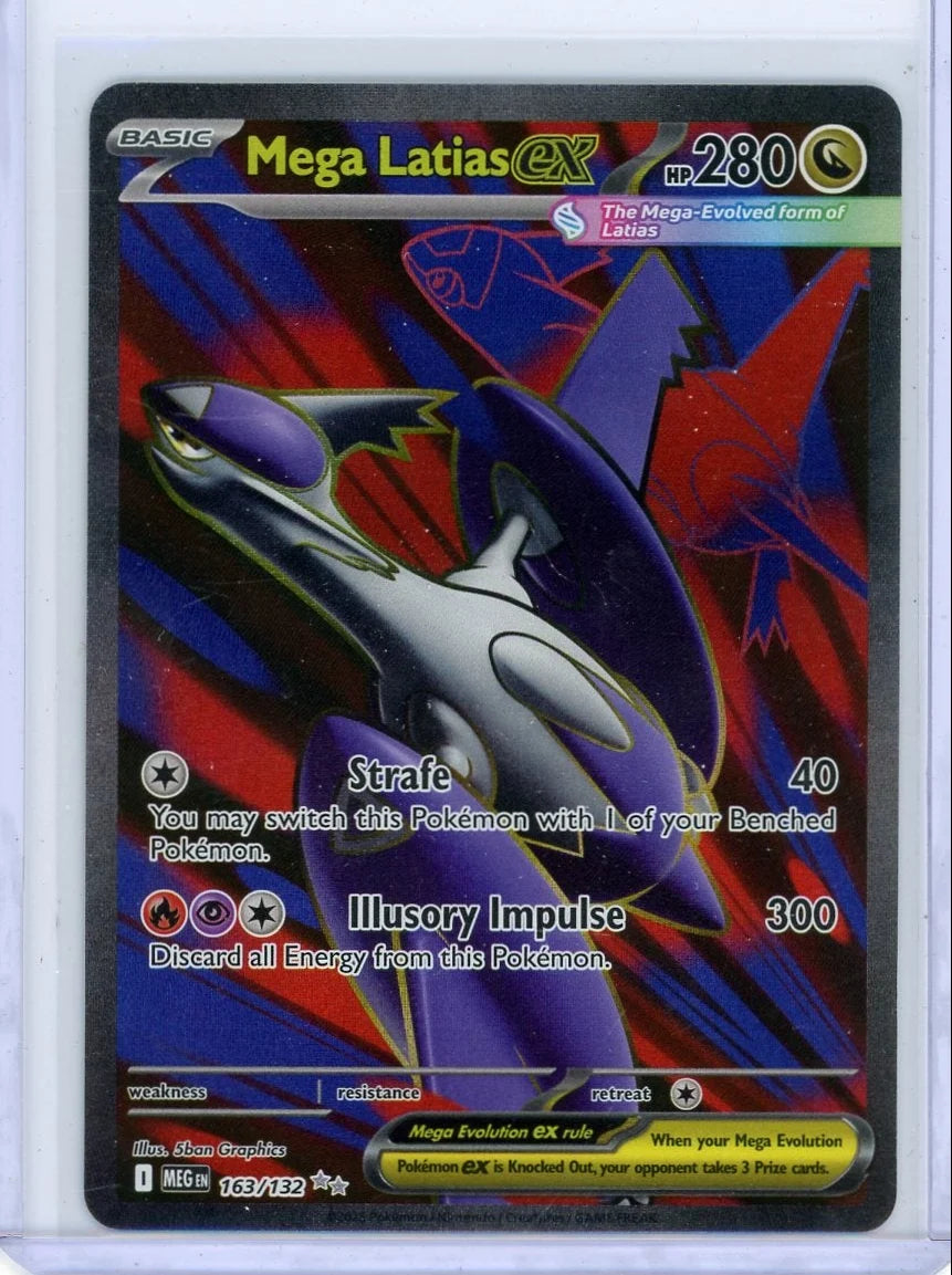 Mega Latias EX Pokémon Mega Evolutions Alt Art #163/132