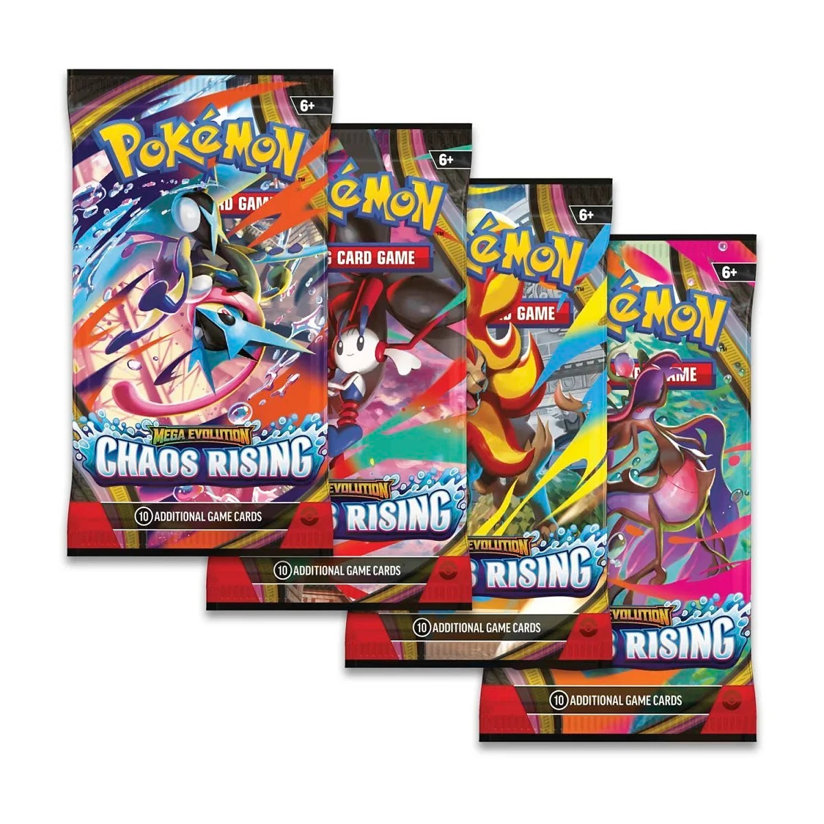 Pokémon Mega Evolution Chaos Rising Booster Bundle 25 box Case