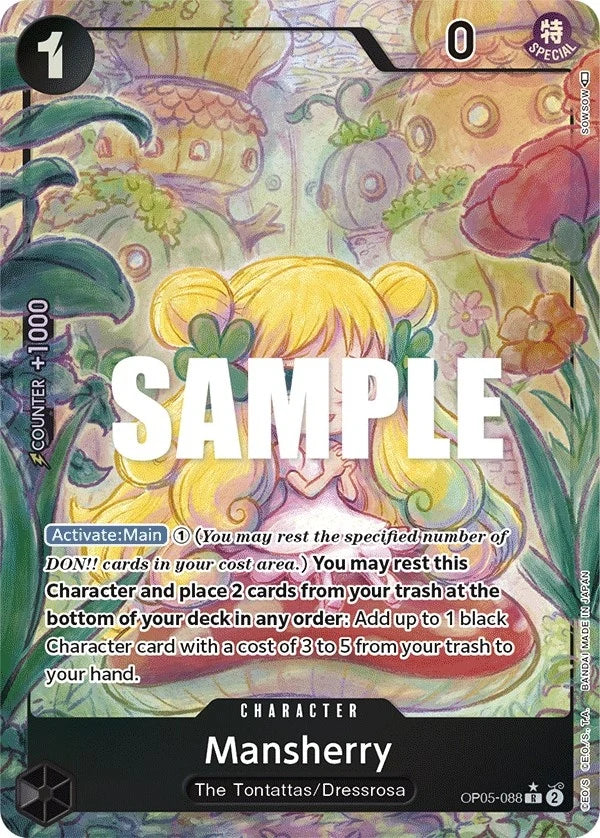 Mansherry (Alternate Art) (OP05-088) (Awakening of the New Era) (OP05)