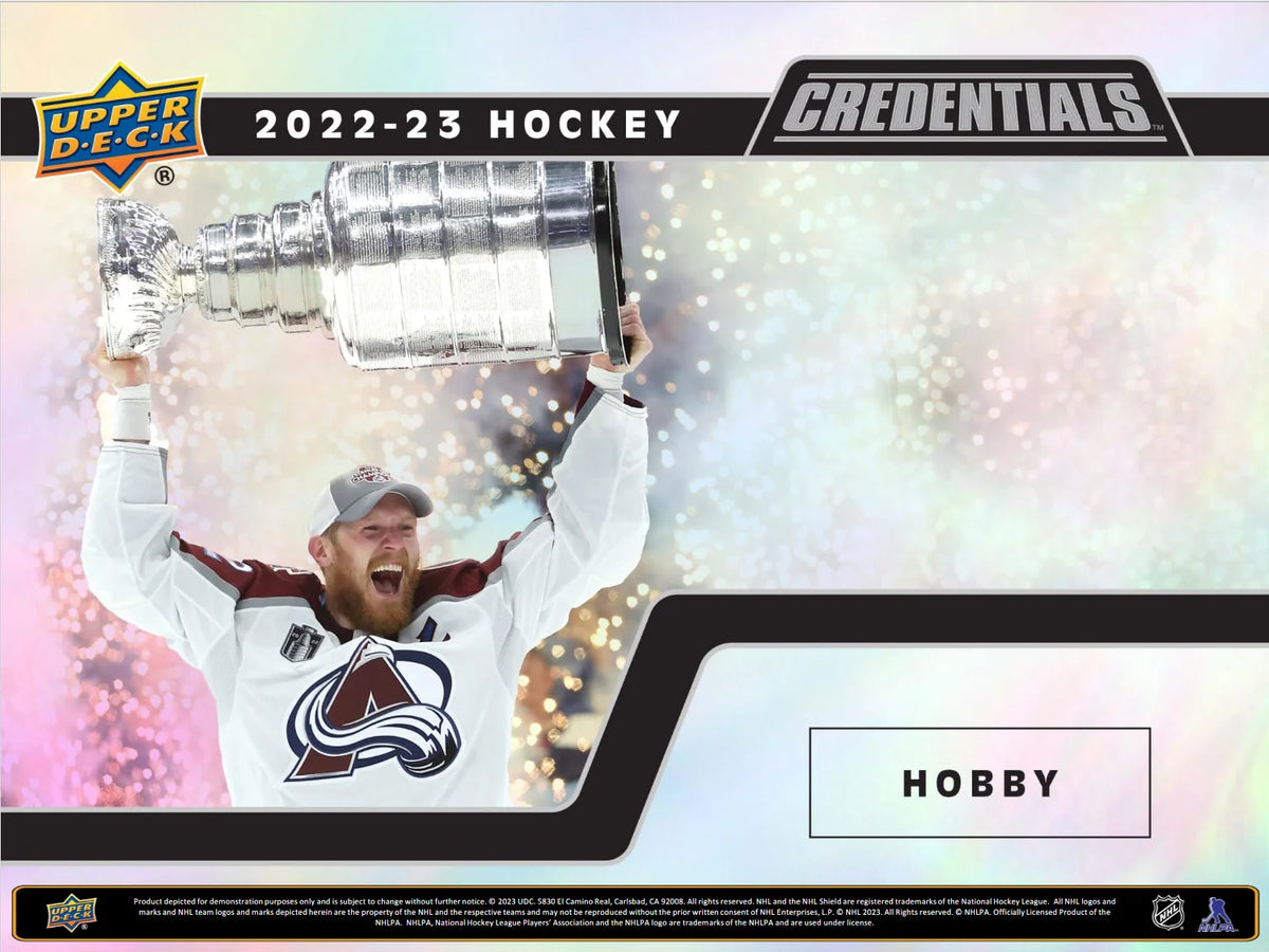 2022-23 Upper Deck Credentials Hockey Hobby Box